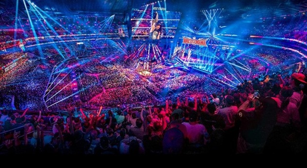 5. Wrestle Mania (180 triệu USD): Đây là sự kiện lớn nhất trong năm của công ty đấu vật biểu diễn WWE quy tụ tất cả những ngôi sao nổi tiếng nhất. Wrestle Mania lần thứ 32 diễn ra tại Texas đem về cho công ty chủ quản khoản lợi nhuận 29,4 triệu USD.