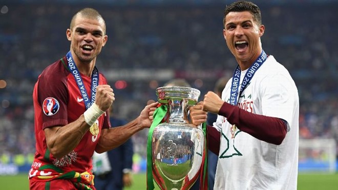 Bồ Đào Nha vô địch EURO 2016 dù chơi không mấy thuyết phục ở vòng bảng. Ảnh: ESPN.