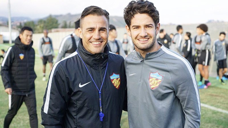 Sau nửa năm ở châu Âu, Pato sang Trung Quốc làm học trò của Cannavaro.