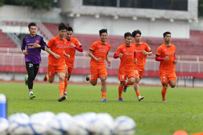 Nhiều cầu thủ trẻ được gọi lên đội tuyển U23 Việt Nam. Ảnh: Gia Khánh.