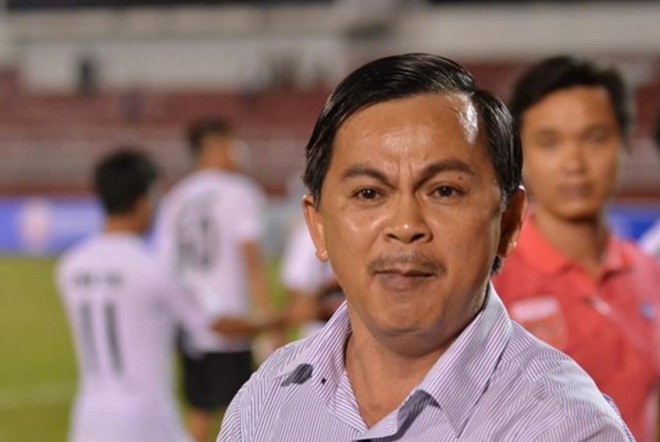 Ông Võ Thành Nhiệm đổi giọng và xin từ chức sau sự cố, nhưng có lẽ là quá muộn. Ảnh: Đức Trường.