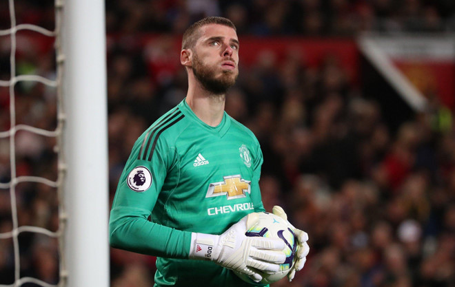 De Gea đang trải qua mùa giải đầy khó khăn dù mới 29 tuổi, độ tuổi chín của nhiều thủ môn vĩ đại trong lịch sử. Ảnh: Getty.
