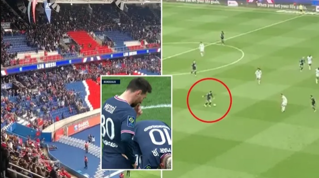 Còn nỗi buồn nào hơn, siêu Messi bị la ó ở Paris cùng với Neymar