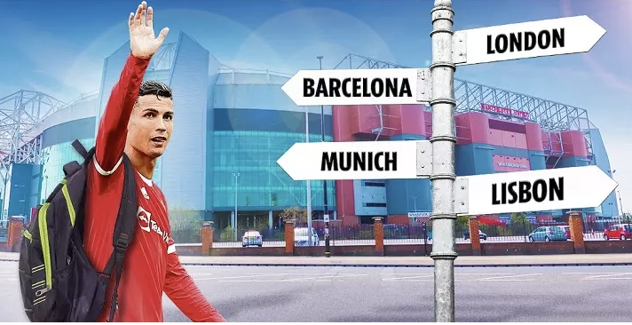 MU xác định để Ronaldo ra đi và trong những đội được nhắc đến thì Bayern Munich đã loại trừ khả năng ký tay săn bàn 37 tuổi
