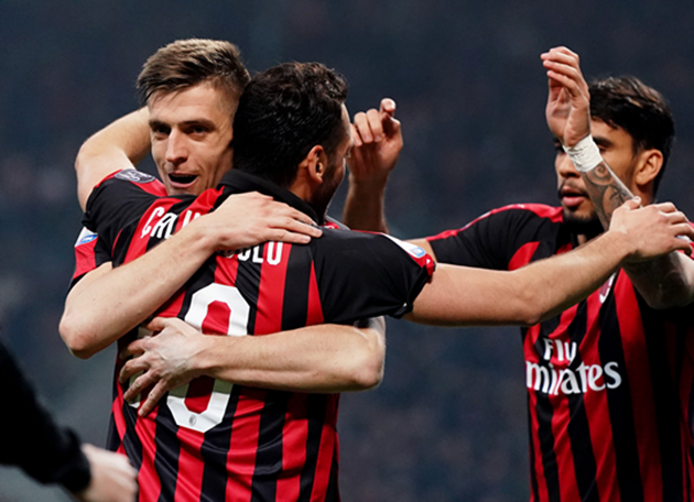 AC Milan vẫn vững vàng trong tốp 4 sau vòng đấu này.