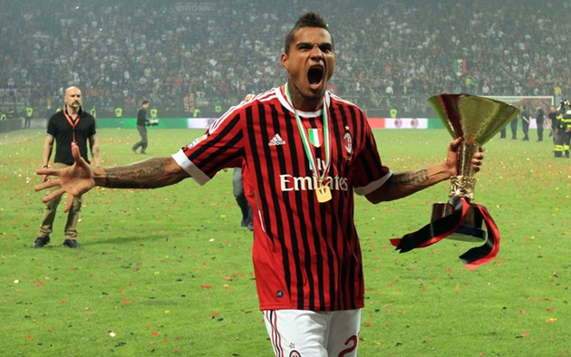 Ở Camp Nou xa xôi, Boateng có đang nhớ về những ngày tháng tươi đẹp cùng AC Milan?