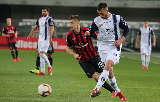 AC Milan đã có 1 trận đấu đầy khó khăn trước Chievo Verona.