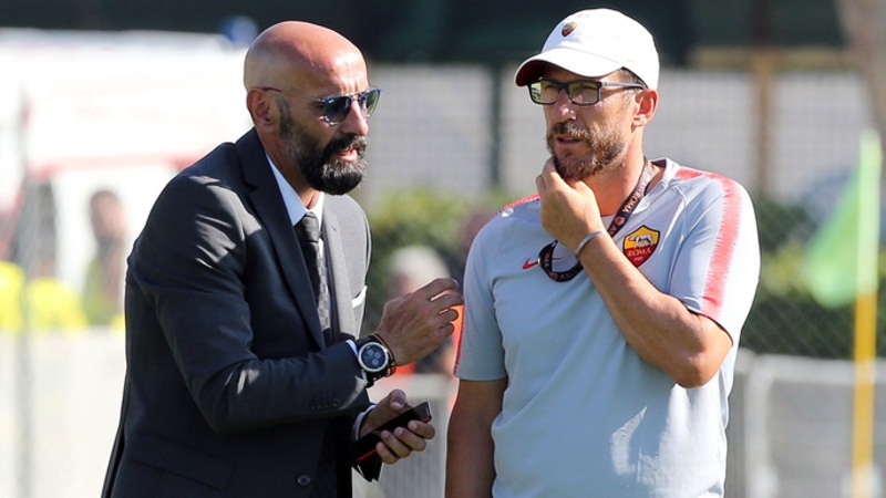 Ảnh bài viết Nắm tay nhau rời AS Roma, Monchi vẫn phũ phàng với Di Francesco