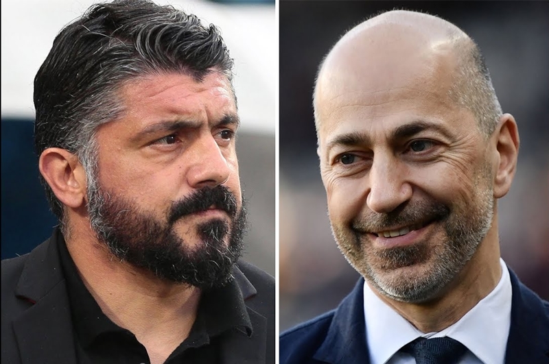 Mối quan hệ giữa Gennaro Gattuso và Ivan Gazidis không hề êm ấm.