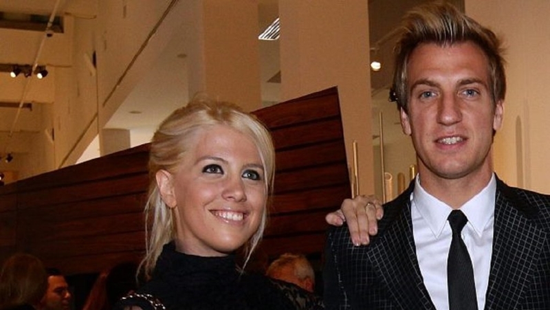 Maxi Lopez và Wanda Nara thời còn mặn nồng.