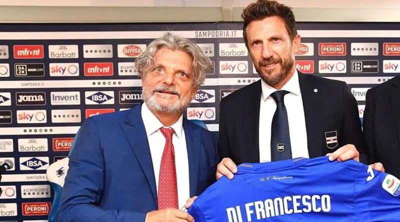 Sau quãng thời gian nghỉ ngơi, Eusebio Di Francesco đã quay trở lại với công việc huấn luyện. Điểm đến tiếp theo của ông là Sampdoria.