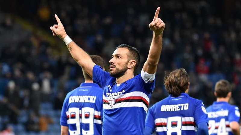 Thành tích ấy của Sampdoria có dấu ấn rất lớn của "lão tướng" Fabio Quagliarella. Dù đã 36 tuổi, tiền đạo người Italia vẫn ghi đến 26 bàn thắng.