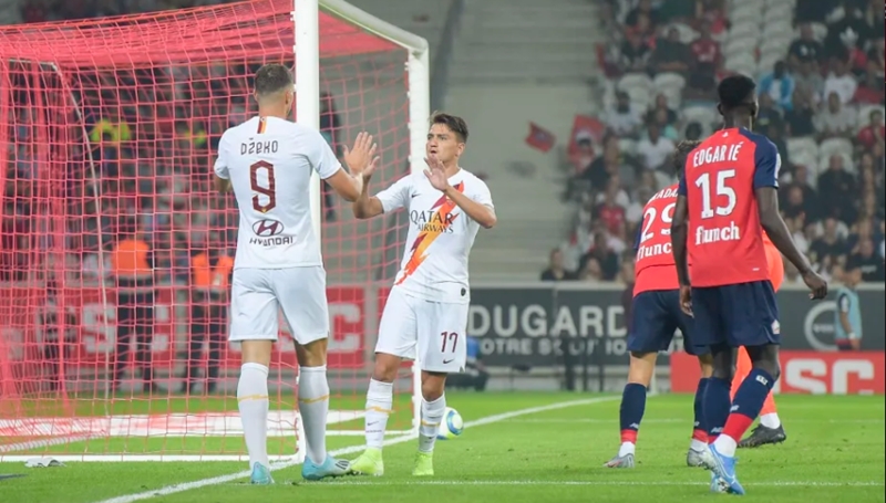 Phải chờ đến khi hiệp 2 bắt đầu được 6 phút, Giallorossi mới có bàn thắng gỡ hòa. Người lập công là Cengiz Under.