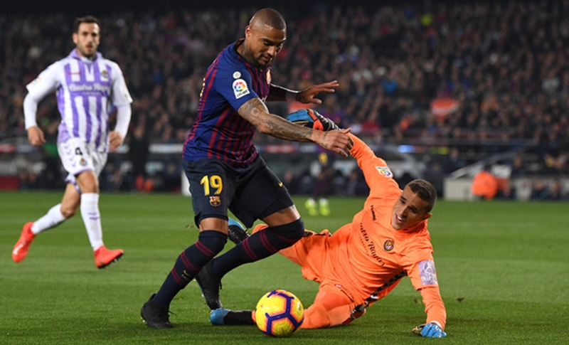 Boateng có quãng thời gian không thành công tai Barcelona.