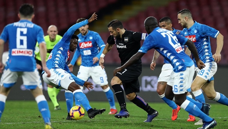 Cuối tuần này, Napoli phải giành trọn vẹn 3 điểm trước Sampdoria.
