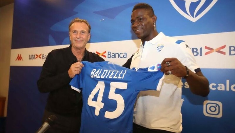 3. Mario Balotelli (Brescia): Án treo giò 8 trận từ mùa giải trước đã khiến Balotelli bỏ lỡ 2 trận đấu đầu tiên với Brescia. Anh đã sẵn sàng cùng các đồng đội đánh bại Bologna trên sân nhà.