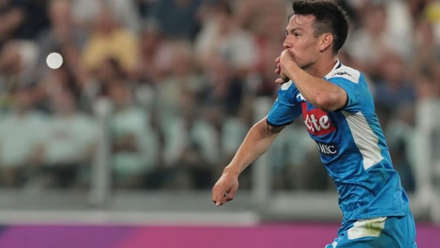 Hirving Lozano giờ đã là người của Napoli.