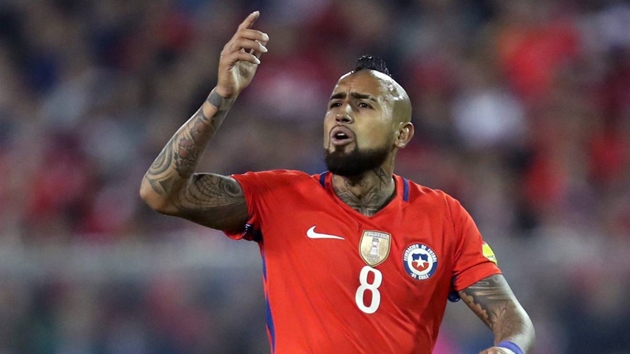 =6. Arturo Vidal: 113 là số lần ra sân của tiền vệ đang thuộc biên chế Barcelona trong màu áo đội tuyển quốc gia.