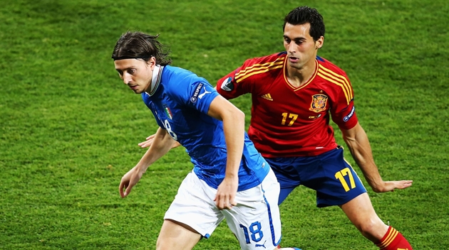 Andrea Pirlo chỉ có thể chơi tốt khi xung quanh anh có những người như Riccardo Montolivo.