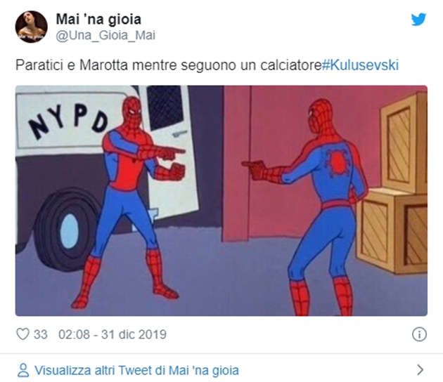 @Una_Gioia_Mai cho rằng Giuseppe Marotta đã giúp Fabio Paratici trong thương vụ này. Beppe Marotta là CEO của Inter Milan. Tuy nhiên, trước đây, ông chính là "kiến trúc sư trưởng", giúp Juventus có được thành công như ngày hôm nay.