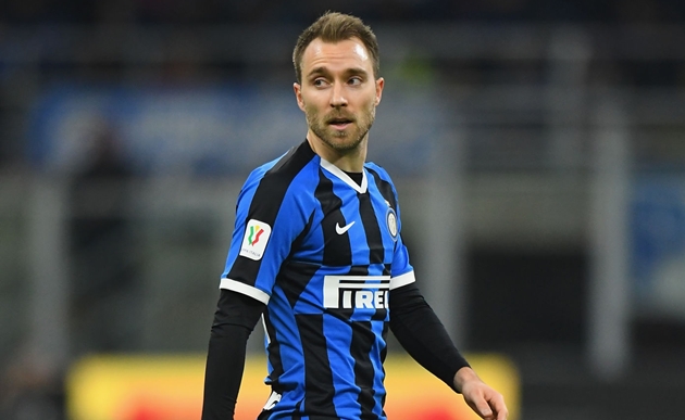 Christian Eriksen đã gia nhập Inter Milan.