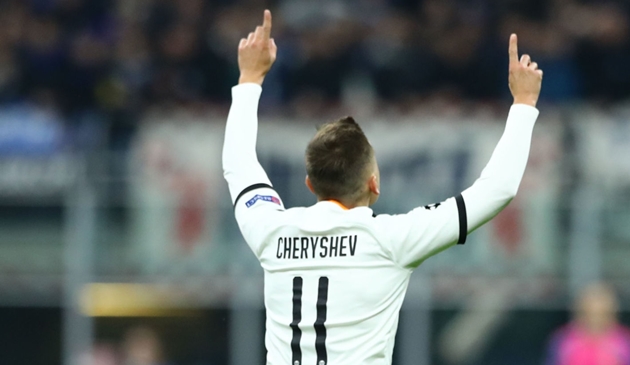 Denis Cheryshev là tác giả của bàn thắng duy nhất, giúp Valencia nuôi hi vọng lội ngược dòng ở trận lượt về.