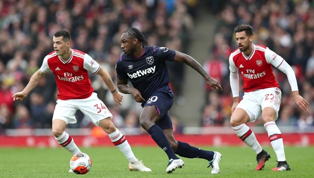 Ngày 7/3/2020, Michail Antonio đã "làm khổ" hàng phòng ngự Arsenal. Màn trình diễn của anh đã được các chuyên gia bóng đá đánh giá rất cao.