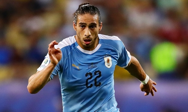 8. Martin Caceres: 98 lần ra sân. Mặc dù gặp nhiều khó khăn ở cấp độ CLB, Caceres vẫn là 1 cái tên không thể thiếu ở hàng phòng ngự của Le Celeste.