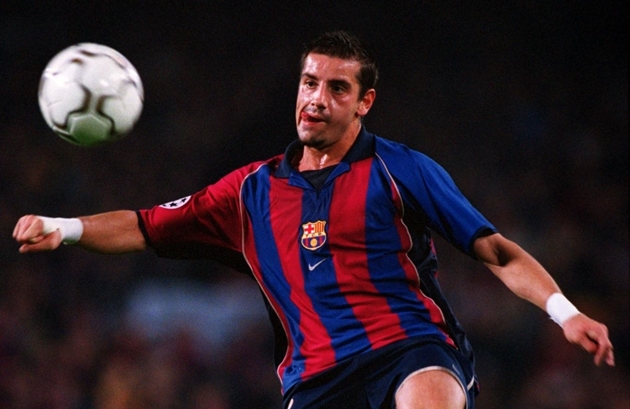 Francesco Coco trong màu áo Barcelona.