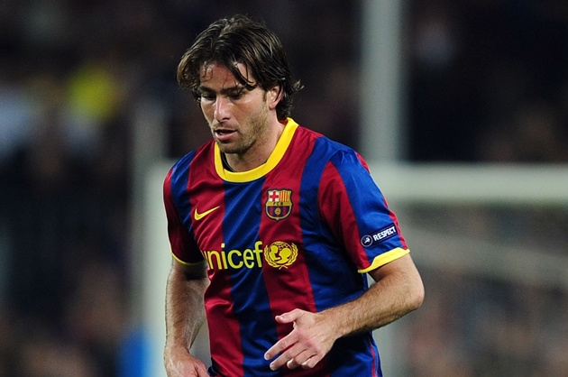 Maxwell thời còn cống hiến cho Barcelona.