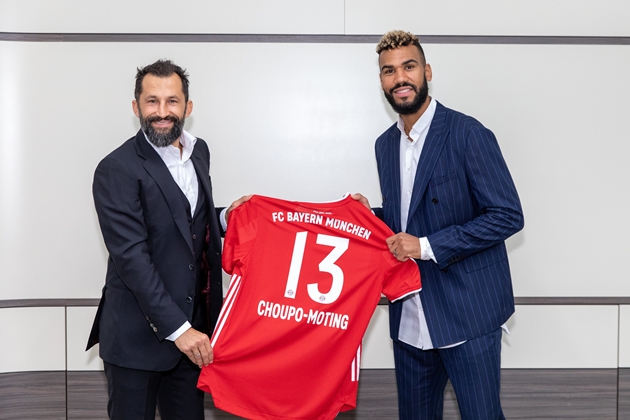Eric Maxim Choupo-Moting gia nhập Bayern Munich.