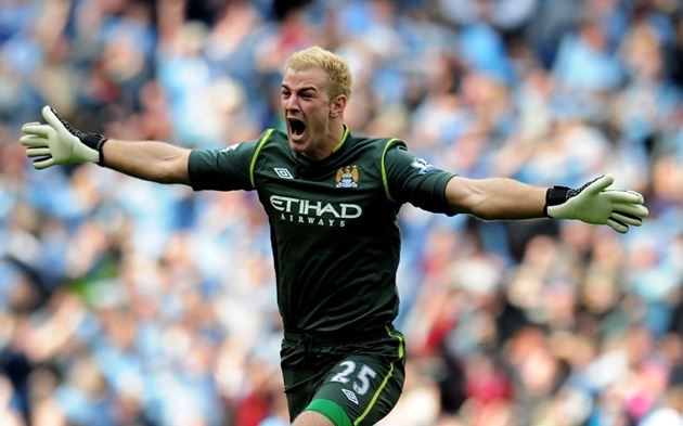 Thủ môn: Joe Hart. Người gác đền 33 tuổi đã có 109 trận giữ sạch lưới cho Manchester City và giành 2 danh hiệu Premier League.