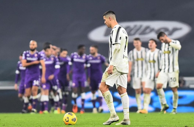 Với tâm lý bị ảnh hưởng, Cristiano Ronaldo và các đồng đội đã bất ngờ phải nhận thất bại 0-3 trước Fiorentina.