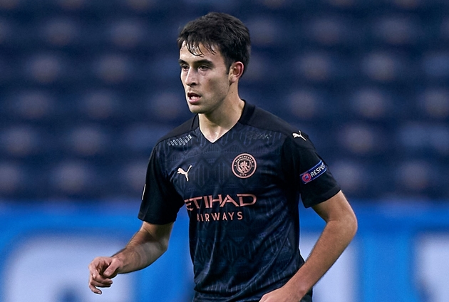 Eric Garcia trong màu áo Manchester City.