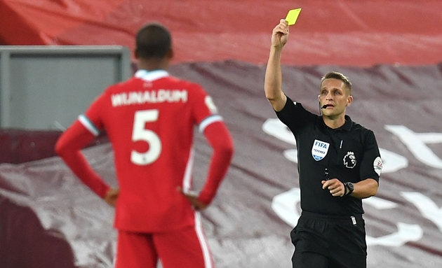 Paul Tierney từng khiến Liverpool gặp bất lợi.