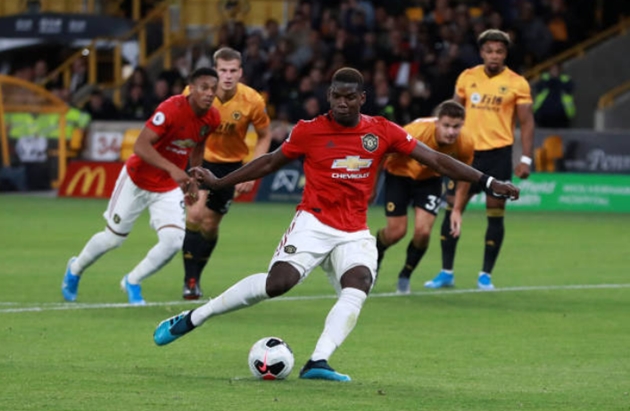 =10. Manchester United (mùa giải 2019-2020): 14 lần được hưởng penalty. Với Paul Pogba, Marcus Rashford, Bruno Fernandes trong đội hình, Red Devils hiếm khi bỏ lỡ những cơ hội từ khoảng cách 11 mét.
