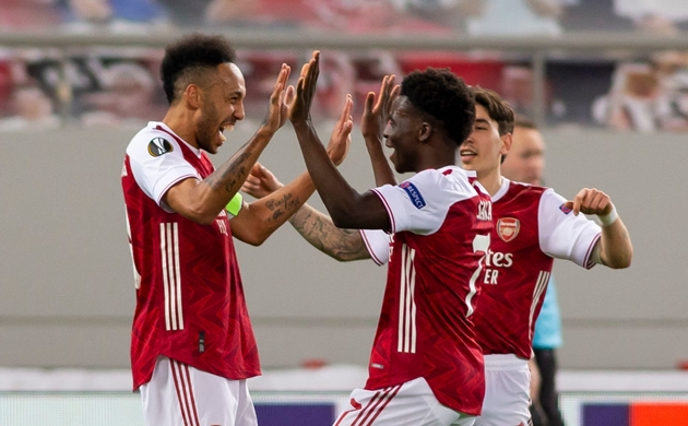 Pierre-Emerick Aubameyang và Bukayo Saka được kỳ vọng sẽ tiếp tục tỏa sáng.