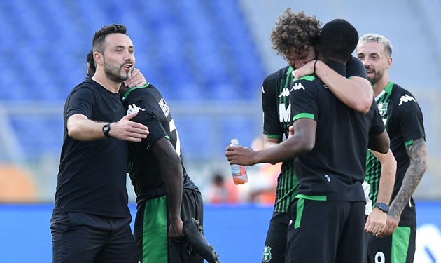 HLV Roberto De Zerbi của Sassuolo.