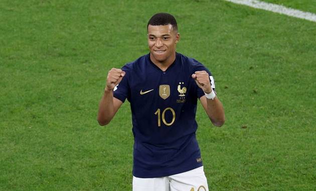 Mbappe sở hữu thành tích ghi bàn ấn tượng ở World Cup 2022.