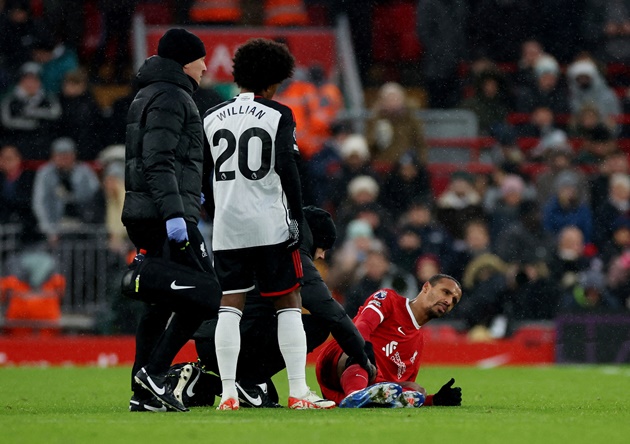 Chấn thương của Joel Matip tạo cơ hội cho cầu thủ trẻ người Anh - Jarell Quansah có cơ hội được ra sân.