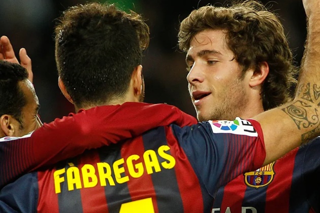 Ảnh bài viết Fabregas chiêu mộ thành công Sergi Roberto
