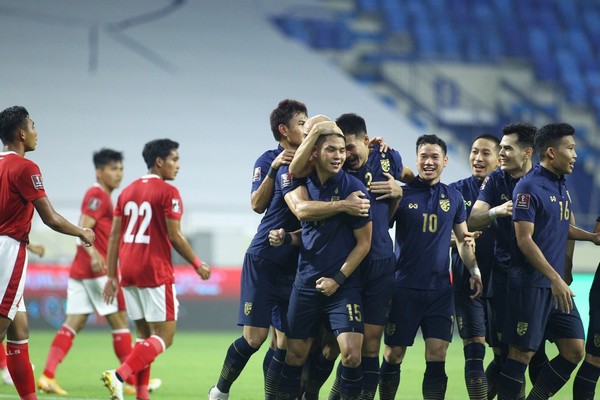 ĐT Thái Lan đạt kết quả không tốt tại vòng loại thứ 2 World Cup 2022.