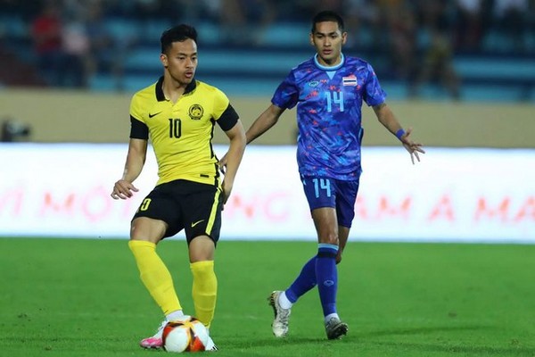 Luqman Hakim - chân sút nguy hiểm của U23 Malaysia. Ảnh: Vietnamnet.