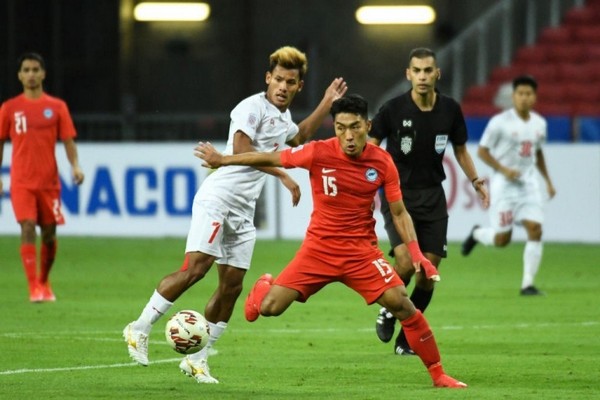 Song Ui-young chơi tốt tại AFF Cup 2020.