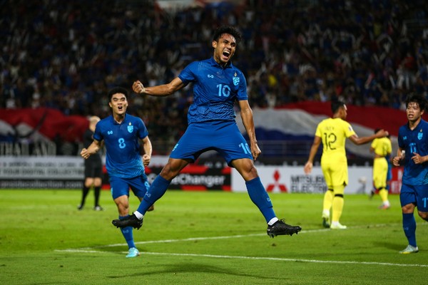 Teeralsil Dangda đã ghi 6 bàn tại AFF Cup 2022. Ảnh: AFF.