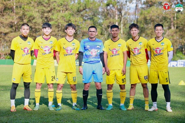 HAGL chính thức dự V-League 2023. Ảnh: HAGL.