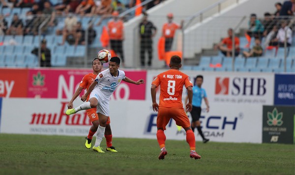 Nam Định giành chiến thắng thứ 2 liên tiếp tại V-League 2023. Ảnh: VPF.