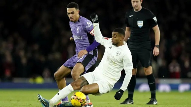 Trent Alexander-Arnold thi đấu ấn tượng trước Arsenal tại vòng 3 FA Cup.