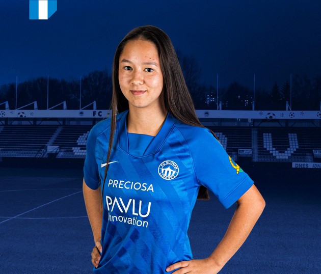 Đinh Kim Thanh đang là nữ cầu thủ Việt kiều nhận được nhiều sự chú ý.