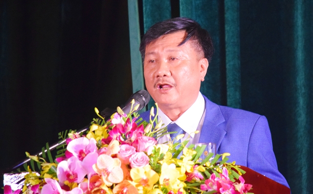 GĐĐH Nguyễn Húp đặt mục tiêu cho Quảng Nam FC là vào top 3 và vô địch Cup Quốc gia. Ảnh: Viết Định.